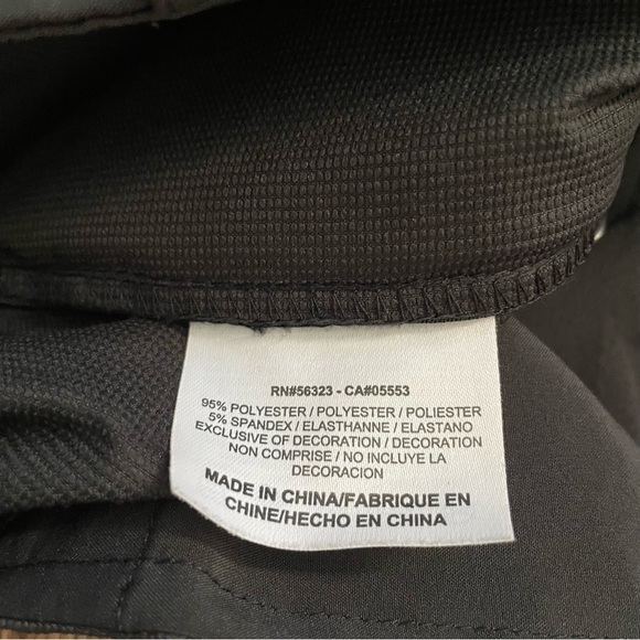 Nike Golf Tour Performance Drifit Black Pants Size 4 - Picture 4 of 4